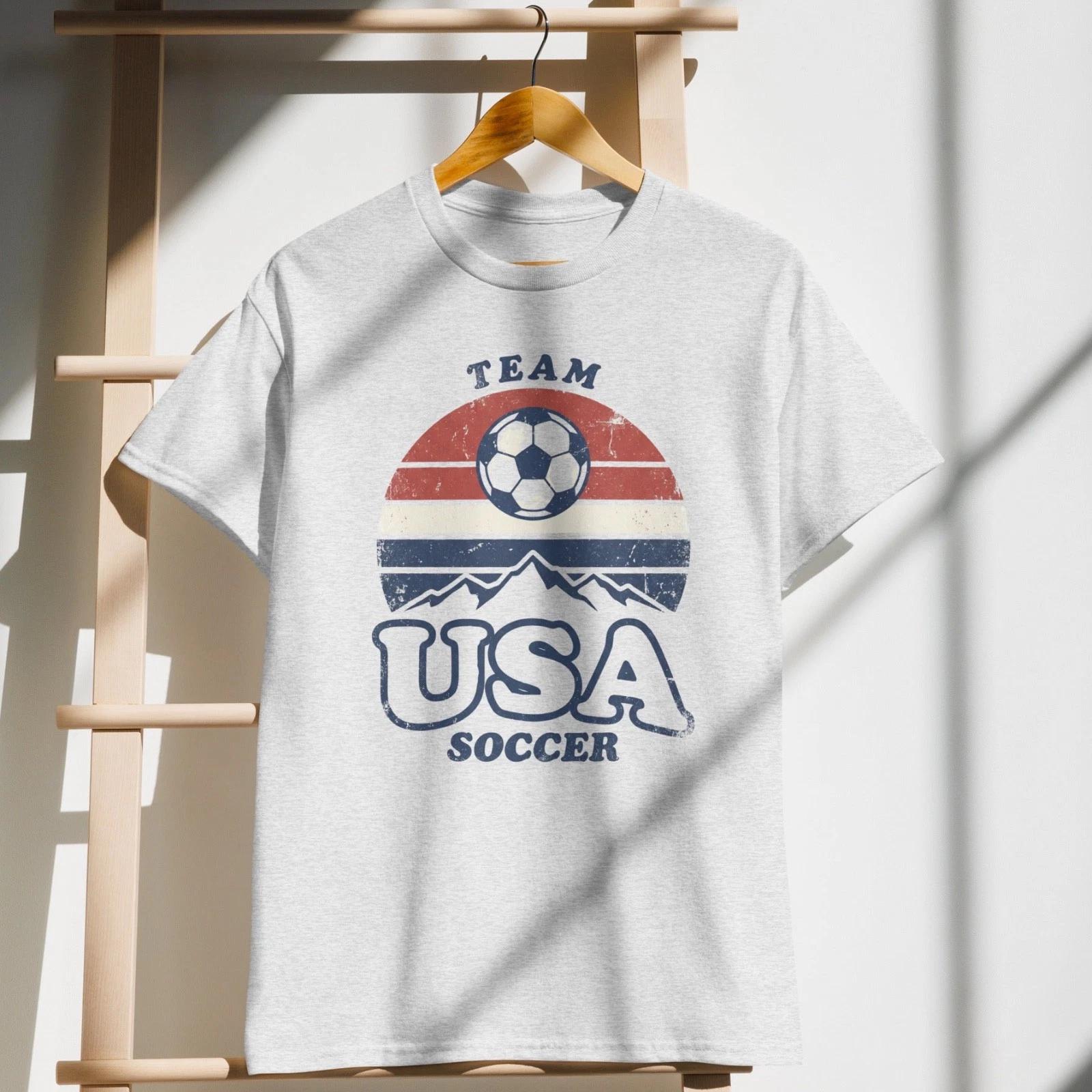 Team USA Soccer DryBlend® T-Shirt, Vintage US World Cup 2026 Fan Gift 2XL
