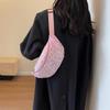 Glitter Women's Bag  Casual Fanny Pack  Shoulder  Crossbody  Chest  Hip Hop  Belt Bags  Women's Fashion  Luxury  Trend