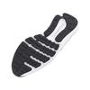 Under Armour Lightweight Low Top Running Shoes Women Black White 3027007-001