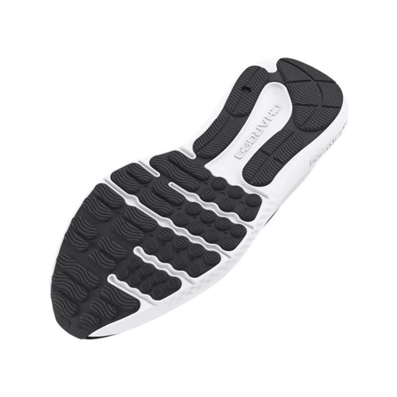 Under Armour Lightweight Low Top Running Shoes Women Black White 3027007-001