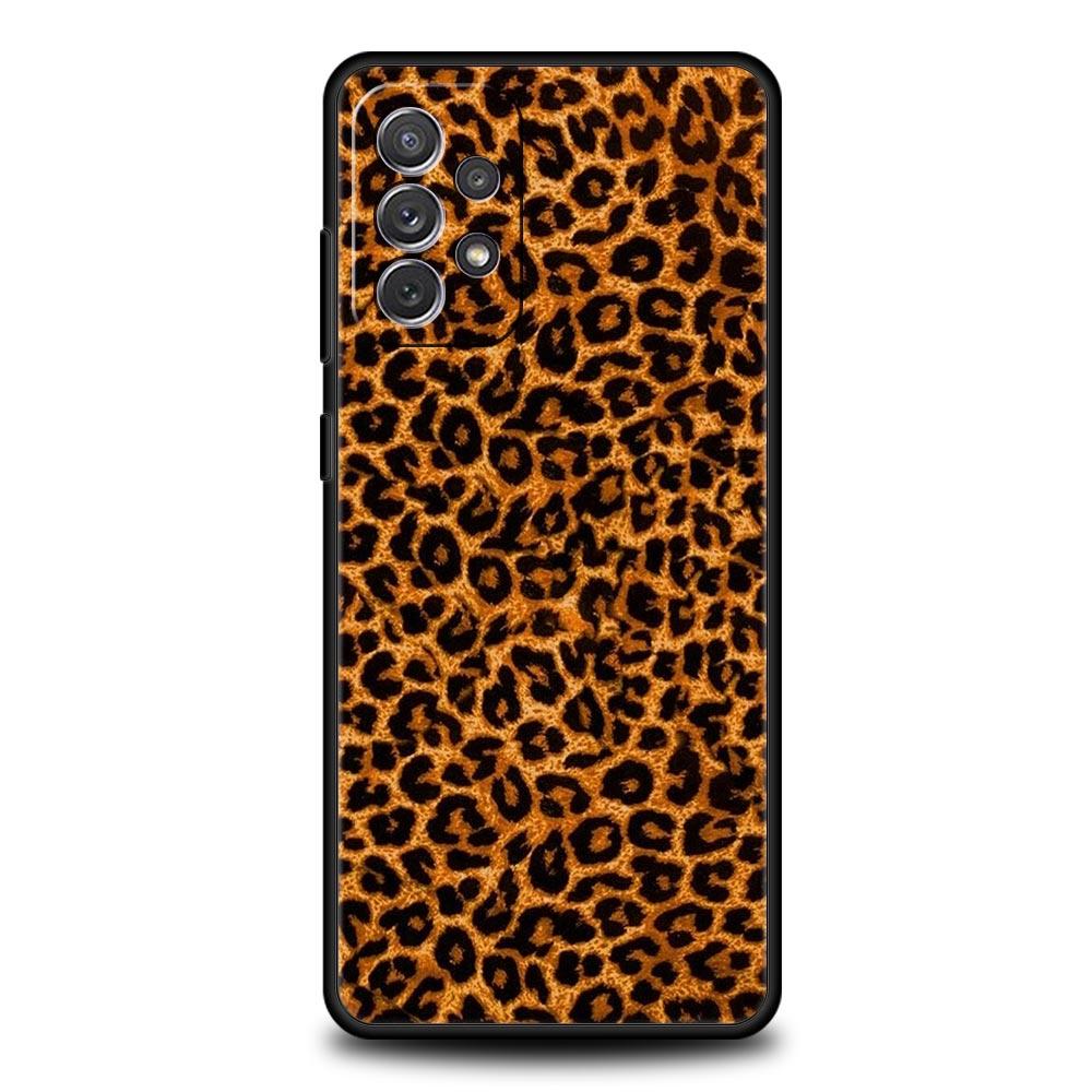 Etui na telefon z wzorem tygrysa, pantery i kwiatów dla Samsung A13 A51 A71 A41 A31 A21S A11 A01 A03S A12 A32 A52 A22 A23 A33 A53 A73 5G