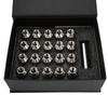 20PCS Stainless Steel Lug Nuts M12x1.25 M12x1.5 M14x1.5 M14x2 1/2-20 Wheel Nuts Bolts For Mazda KIA Lincoln Suzuki