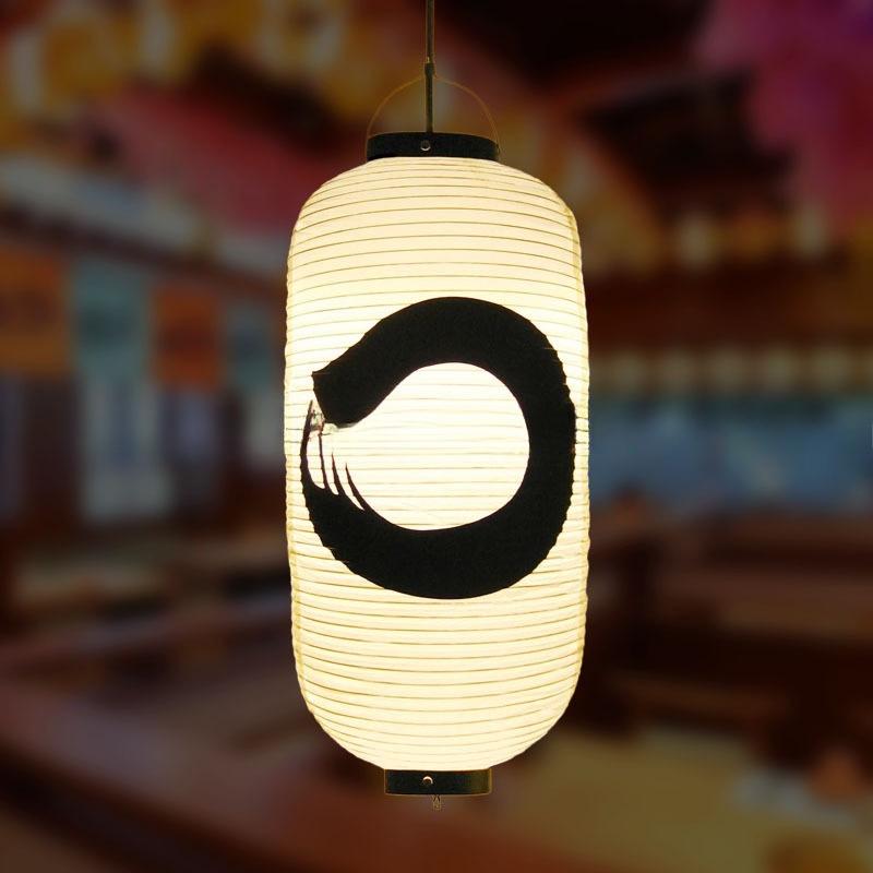 25x50cm PVC Waterproof Japanese Style Lantern Sushi Ramen Izakaya Korean Cuisine Restaurant Pub Decor Hanging Lantern Outdoor 25x50CM