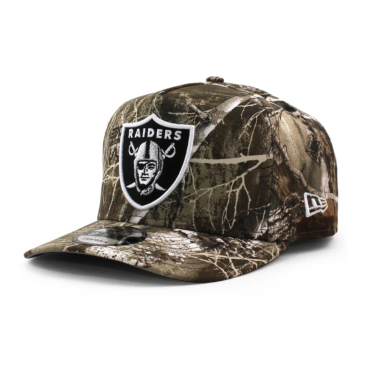 

New Era 9FIFTY Snapback Las Vegas Raiders NFL SNAPBACK Realtree LAS VEGAS RAIDERS American Football Camouflage AF 950 Cap, A-FRAME CAP, Camo, Hat,