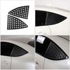 Aluminum Alloy Car Rear Window Triangle Shutter Decoration Sticker For 2012-2020 Subaru BRZ/Toyota 86 Car Accessories