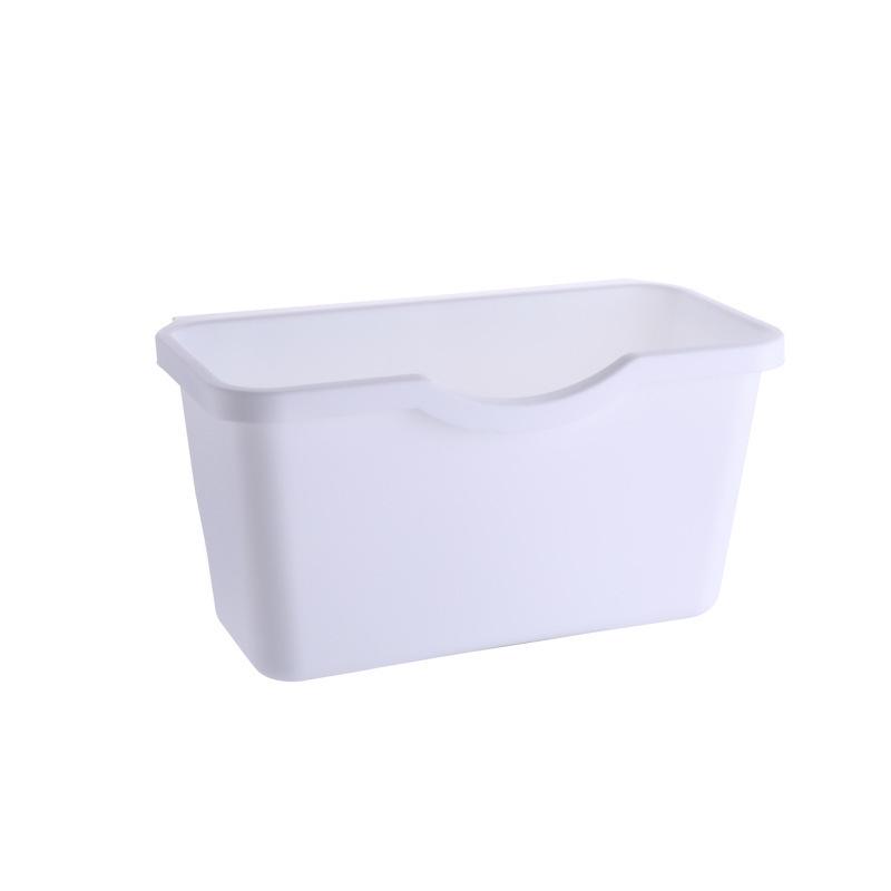 Large Wall-Mounted Hangable Kitchen Trash Can Without Lid