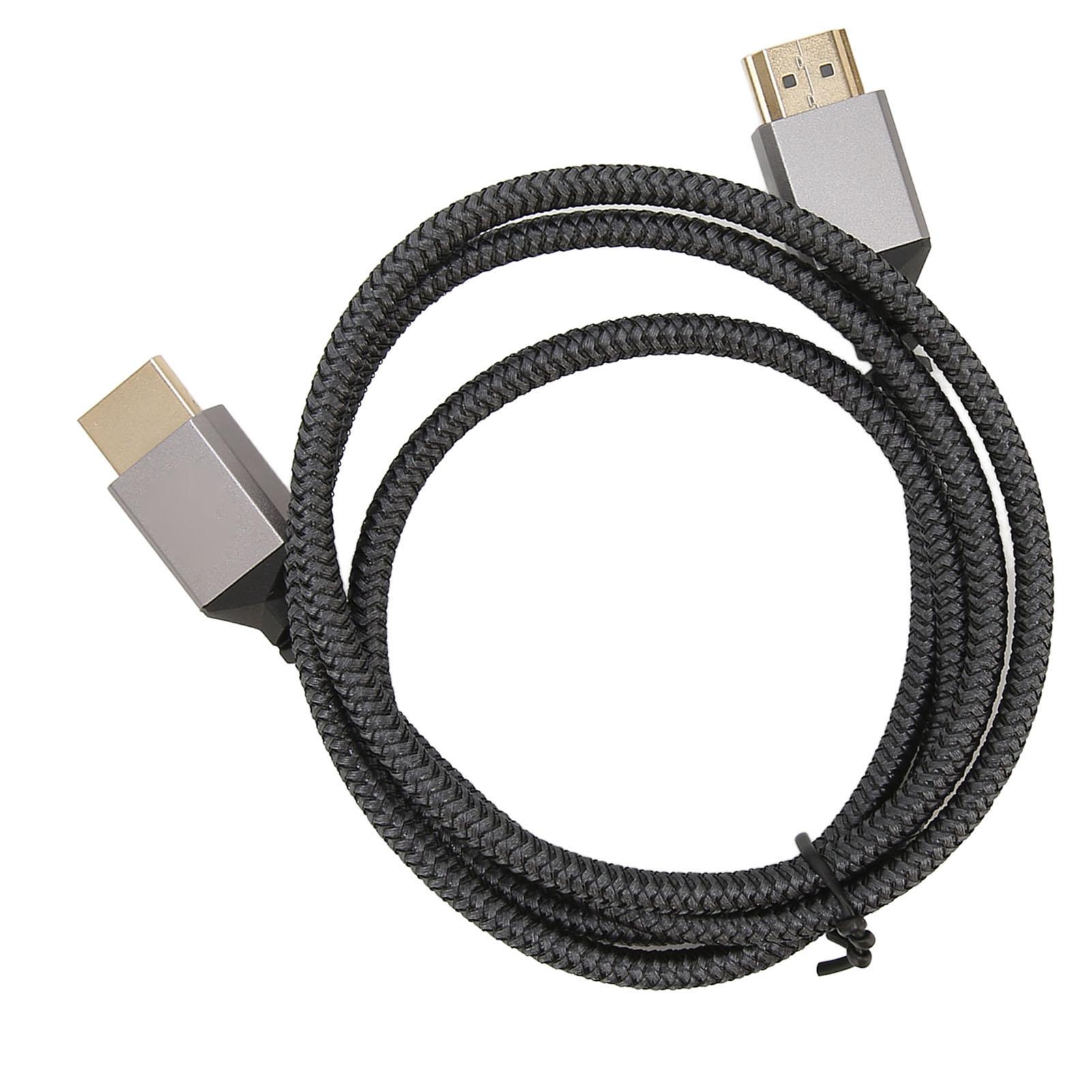 

HD Multimedia Interface Cable High Speed 4K 60Hz HD Multimedia Interface Cable Male to Male Cable for Tablet Camera 1m / 3.3ft