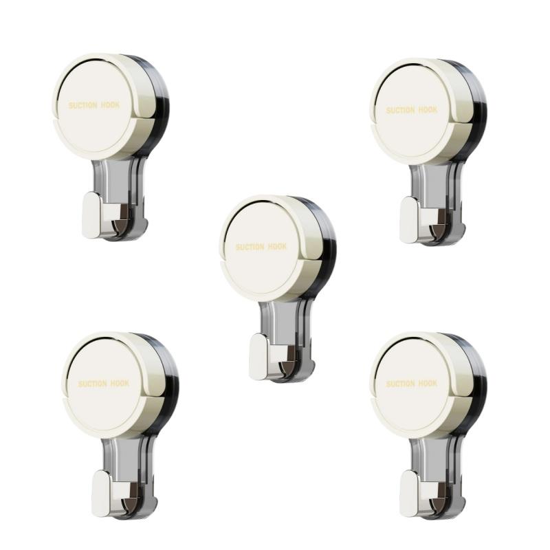 1-3PCS Suction Cup Hook Reusable Stronge Vacuum Bathroom Suction Cup Hooks Waterproof Towel Rack Clothes Hanger Hook Accessor