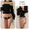 Sex Underwear Sexy Temptation Free T-pants Thong Open Crotch Sex Panties Women's Bed Passion