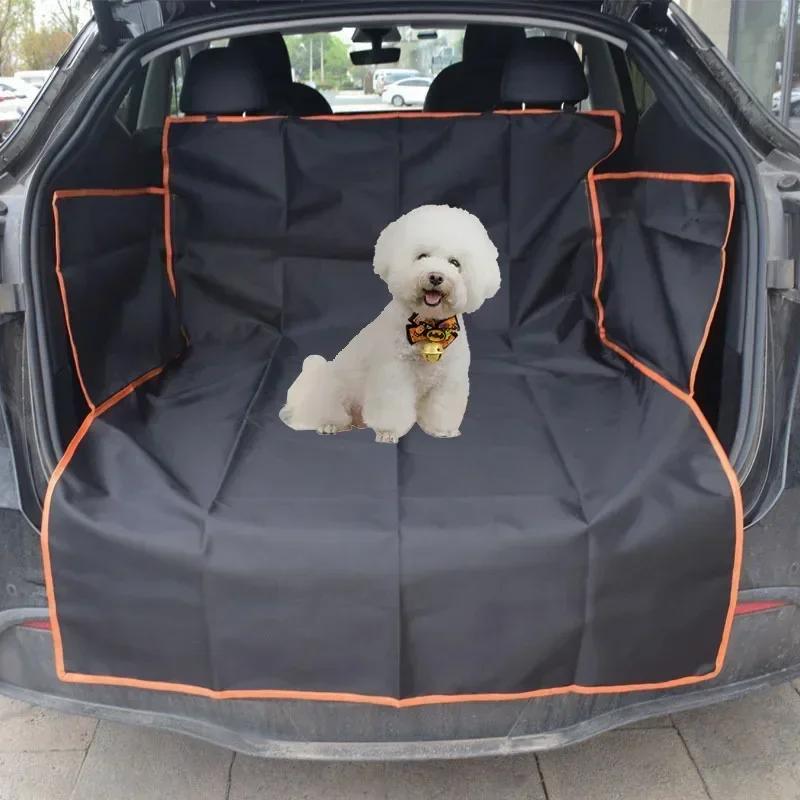 Car Boot Liner Protector Mat Waterproof And Nonslip Tear-Resistant Anti-Scratch Trunk Seat Cover Universal For Pet Owners