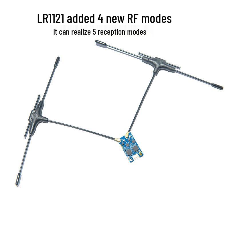 

BAYCKRC Gemini RX Dual-Band ELRS Receiver 900/2400 with Telemetry FPV 80mm Feeder Cable x2