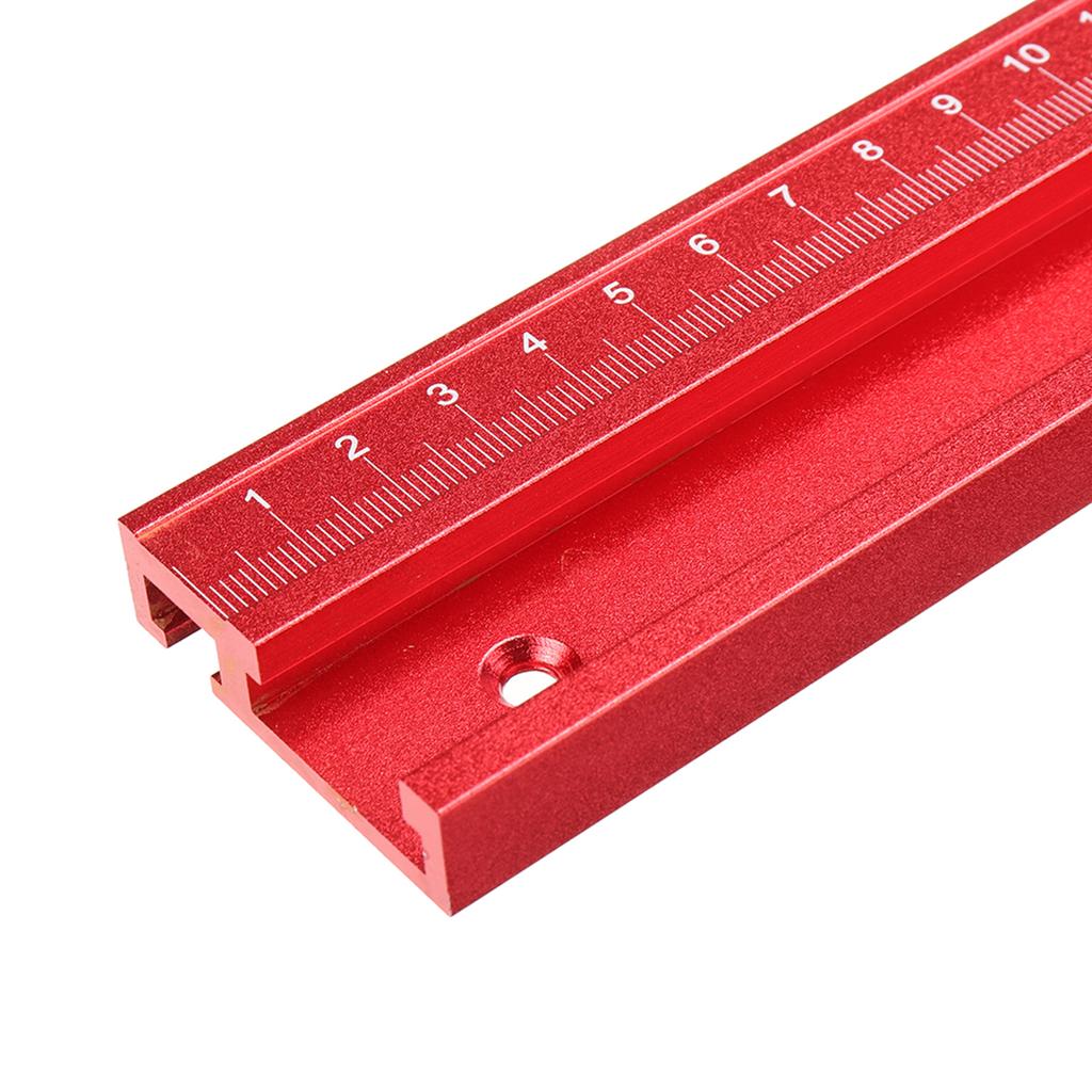 T Slot Miter Track with Scale 45 Type Aluminum Alloy T Slot Miter Track for Router Table Tablesaws And Bandsaws