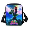 Mario Kids Shoulder Bag Elementary Students - Cute Cartoon Oxford Cloth School With Multiple Patterns