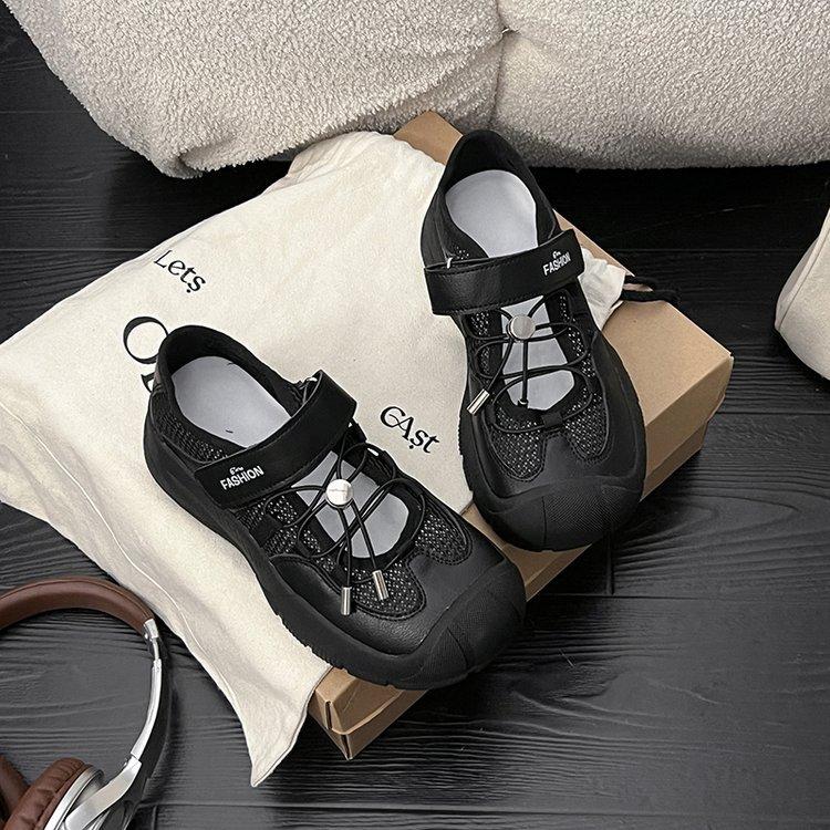 Huge comfortable~! Sports and leisure Roman sandals women's leather 2025 new outdoor hiking shoes Dexun shoes