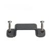 1pc, Dashboard Mount for Handheld Radio and Speaker Microphone, Screwed Belt Clip Hook, For Handheld Walkie Talkie Two-way Radio Station