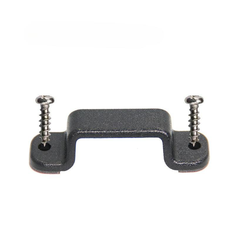 1pc, Dashboard Mount for Handheld Radio and Speaker Microphone, Screwed Belt Clip Hook, For Handheld Walkie Talkie Two-way Radio Station