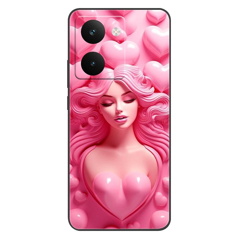 For Oppo Realme P3 Ultra 5G Case Ultra-light Texture Silicone Soft Shell Brand New Style Cool Scenery Cute Little Animals Case