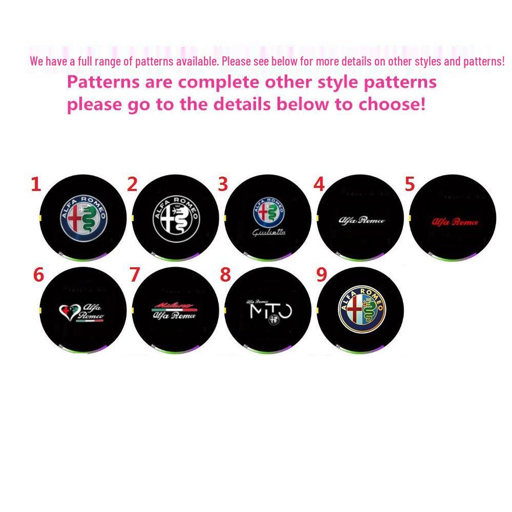 Alfa Romeo Welcome Lights: Giulia, Juliet, Stelvio Door Logo Projectors