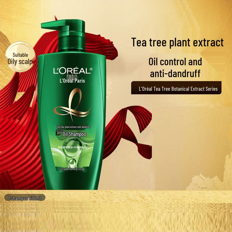 L Oreal Tea Tree Anti-Dandruff & Oil Control Shampoo