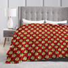 G-Grinchs Weihnachtsplaid Reisebüro Flanell Bettwäsche Überwürfe Für Schlafzimmer Super Weich Individuelle Qualität Tagesdecke Geschenkidee
