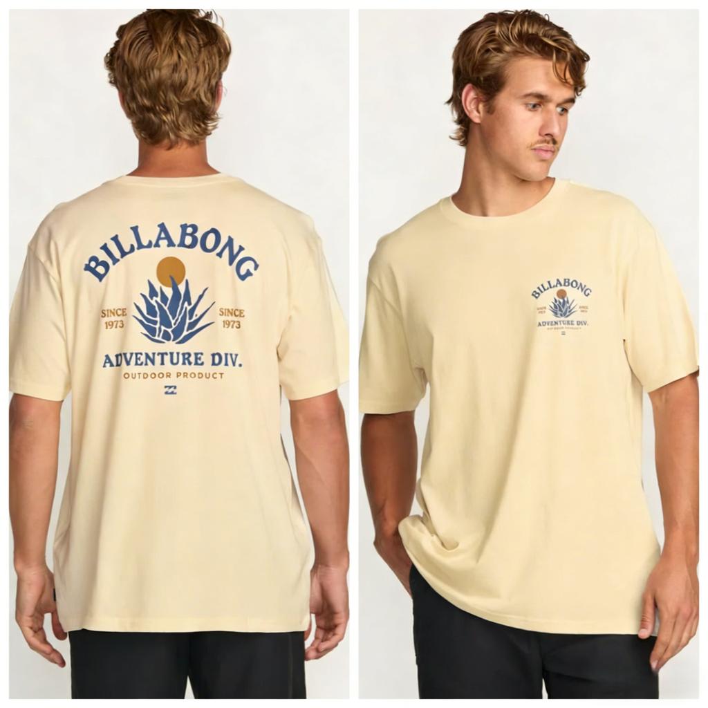 Billabong Pánské Ležérní Potápění PRFOSports 2026 Letní Pánské Čistě Bavlněné Tričko Pánské Oblečení Pánské Tričko Street Wear Y2K Top