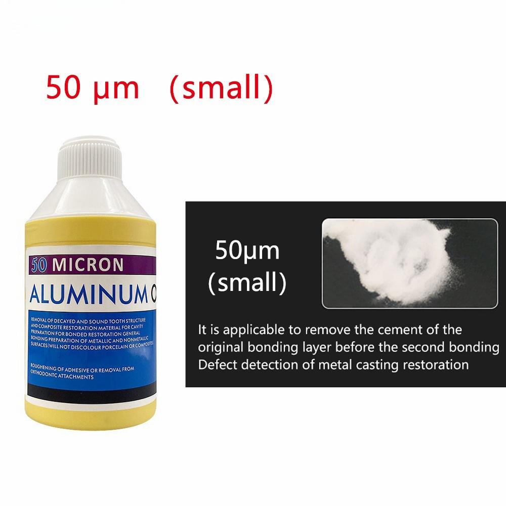 1 Bottle Dental Alumina Powder 90 50 30um Micron Aluminum Powder For Microblaster Sandblasting Machine Sandblaster Dentistry Tool