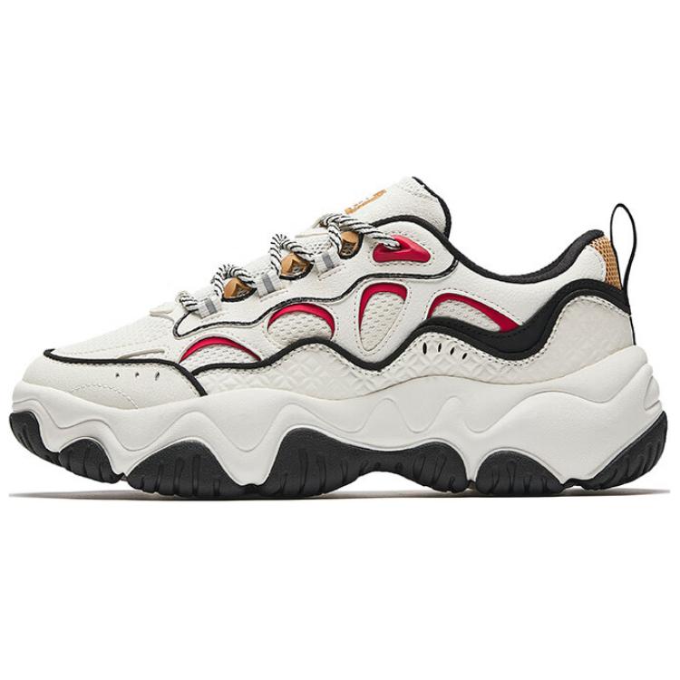 

Anta Lifestyle Series Flowing Light Versatile Trendy Durable Non-Slip Low-Top Casual Shoes Women Casual Shoes White Red Black 122518853-8 37.5