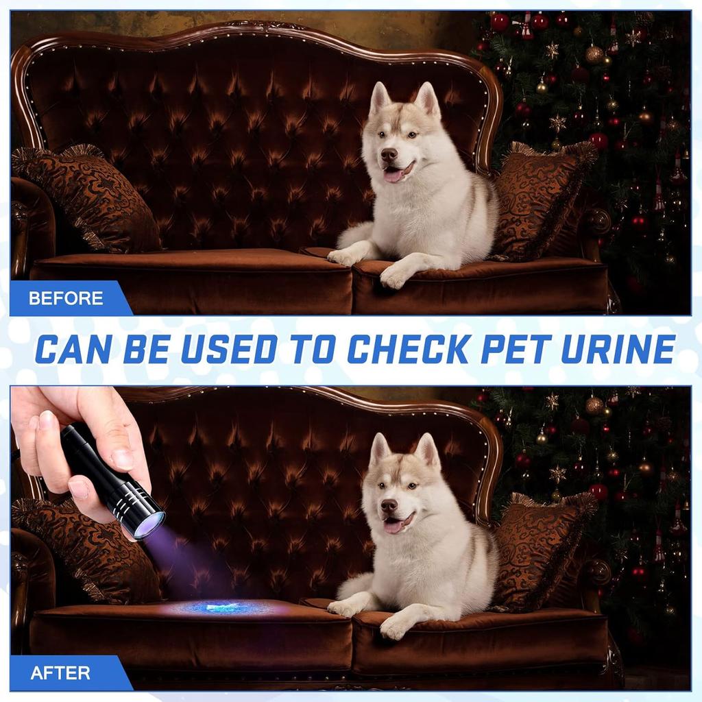 9LED Flashlight UV Resin Curing Lamp Light LED 395nm UV Torch For Epoxy UV Resin Cure Adhesive Glue Jewelry Equipments Tool