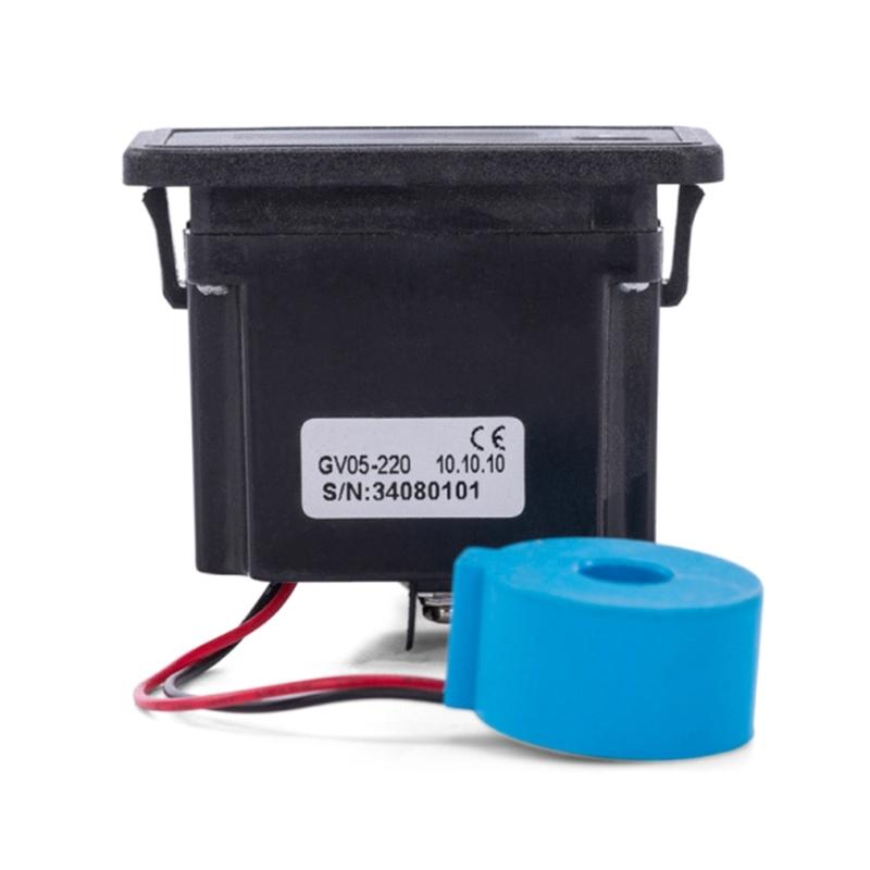 

Multifunction AC220V 380V Generator Voltage Current Time Power Frequency Monitoring Meter LED Digital Generator Tester