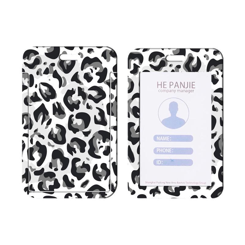 Double-Sided Printed ID Card Holder with Lanyard