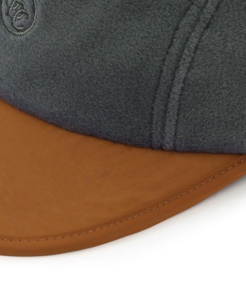 Eondeokeonteulol Fleece Winter Camp Cap Camp / Alpaca Fleece / Grey Desert