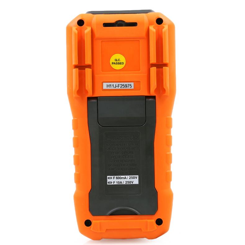 PEAKMETER PM8236 Echte Effektivwertmessung Automatische Bereichswahl Hochpräzises Digitalmultimeter mit LCD-Anzeige, PC-Anschlussmöglichkeit