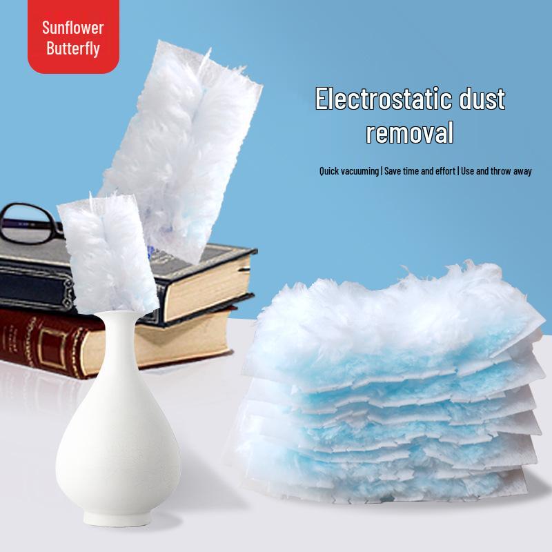 Static Disposable Feather Duster for Dust Removal and Cleaning