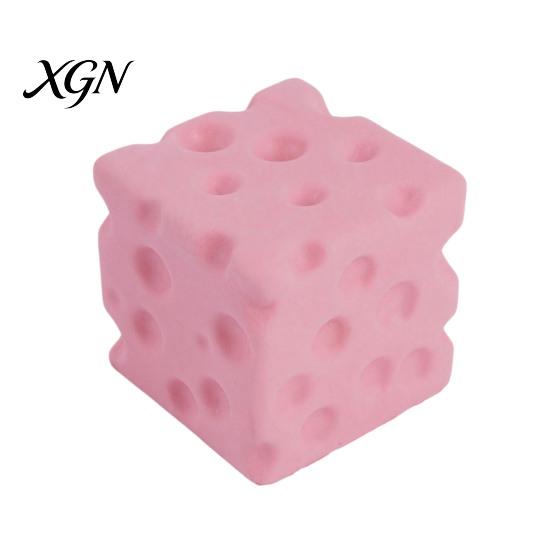 Cheese Stress Balls Realistic Relief Toy, Triangle Square Squeeze Office Desk Toys Slow Rebound Sensory Toy for Anxiety Reduction Pinch