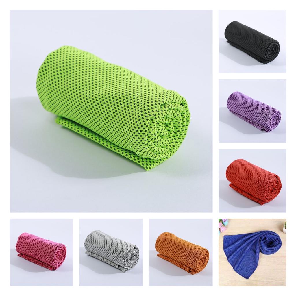 Towel Neck Cooling Soft Breathable Sweatabsorbing Ice Towel Outdoor Fitness
