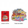 Hubei Xiangyang Cultural Tourist 3D Fridge Magnet - Creative China City Landmark Souvenir Decoration