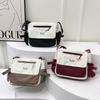 Fashionable Street Style Canvas Tote Bag With Large Capacity For Women In Spring