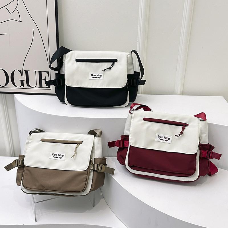 Fashionable Street Style Canvas Tote Bag With Large Capacity For Women In Spring
