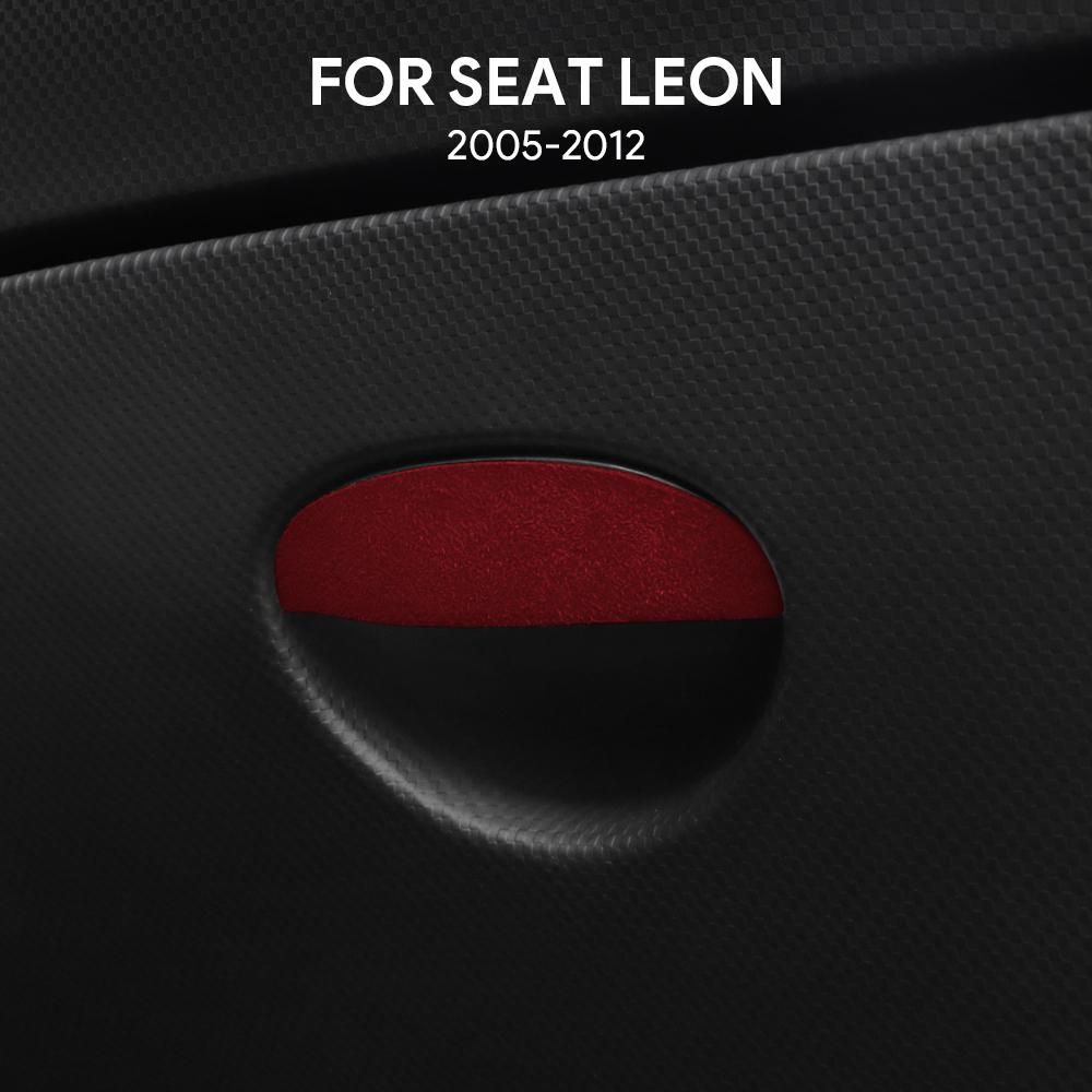 vshgm2 Top Suede Trim Sticker For SEAT Leon Altea Toledo MK1 MK2 Ibiza Cupra Cupra for Skoda Fabia Rapid 2005-2012 Storage Accessories