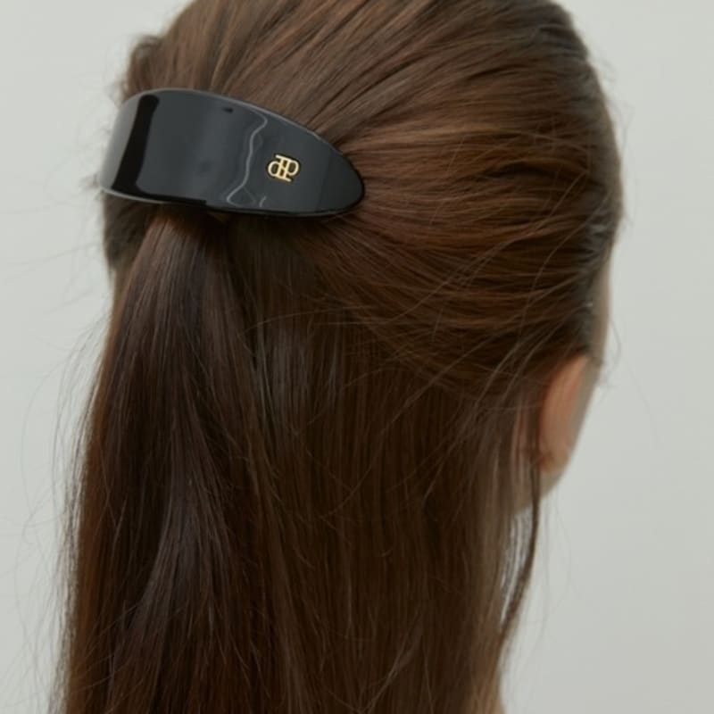 

DEPOUND oval cellulose hair pin - black black