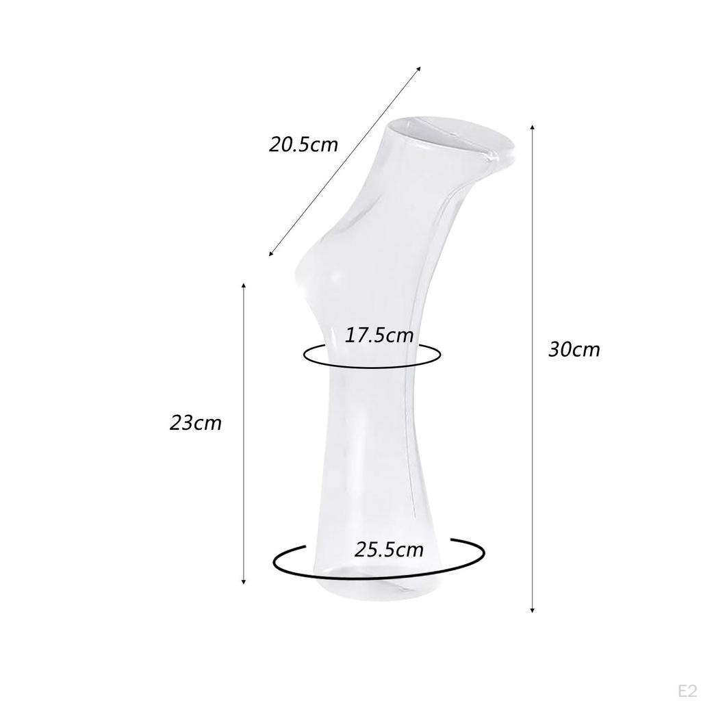 Schaufensterfußmodell Fake-Füße Sockenständer Schuhhalter Umgekehrtes Design Socken