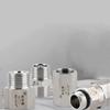 1/8" 1/4" 3/8" 1/2" 3/4" 1" BSPP Female Male 304 Stainlees Steel One Way Non-return Check Valve Water Gas Oil High Pressure