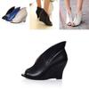 Womens Comfortable High Heel Fish Mouth Sandals Wedge In Fashionable Design