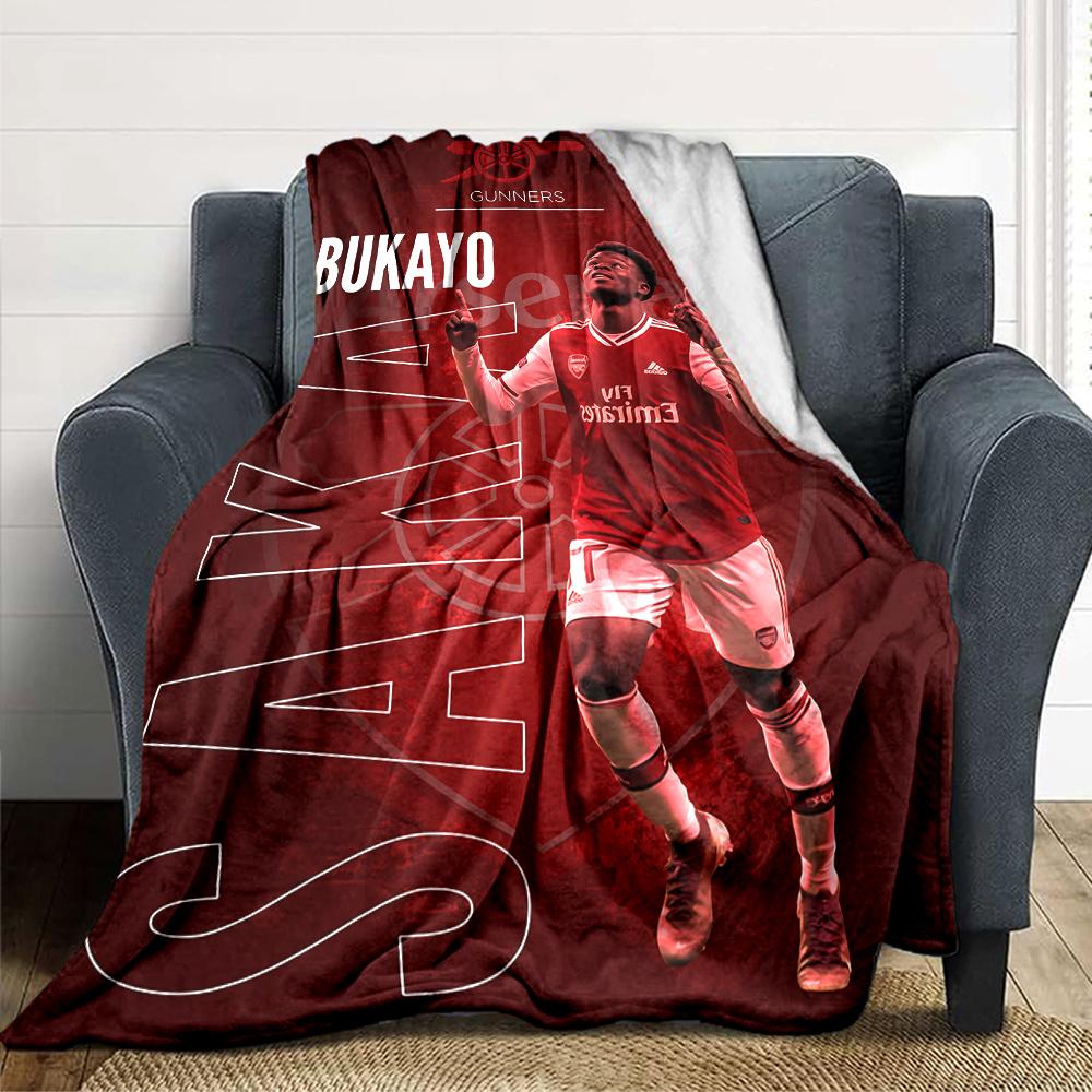 Arsenal Champions Celebration Blankets Flannel Printed Breathable Warm Throw Blanket for Home Office Bedspreads 0708a24