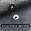 10Pcs Anti-Slip Car Mat Carpet Clips Plastic Black Car Mat Clips Holder Clamps Car Interior Accessories Car Floor Mat Retainers