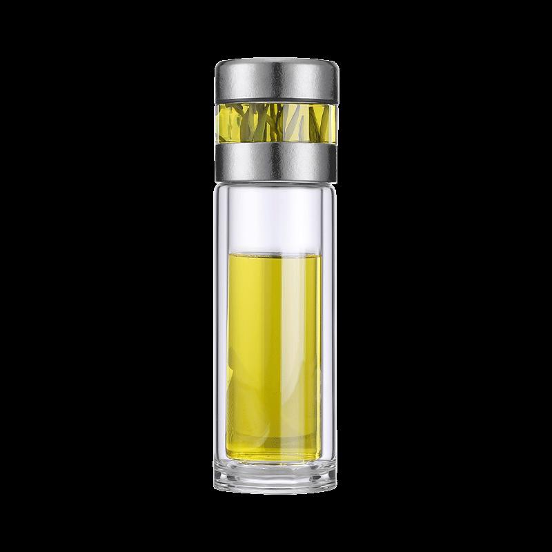 Funjia Titanium Tea Infuser Glass Mug FJ-PC005