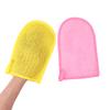 Damen Herren Badehandschuhe Spa Peeling Duschbürste Körperreinigung Peelinghandschuh Rubbeln Tote Haut Handschuhe Duschtuch Schaum Körpermassage