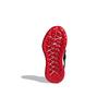 adidas Rapidaflex El K Slip Resistant And Breathable Low Top Kids' Running Shoes Black Red Kids' D96628
