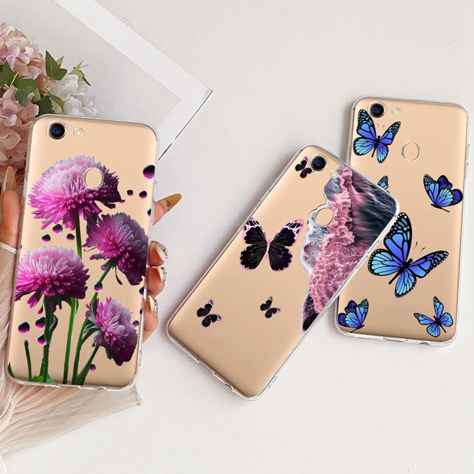 Clear TPU Case For OPPO F5 F7 F3 Newest Style Phone Cases For Oppo F7 F3 F5 Youth Soft Silicone Covers Bumpers