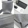 Used COACH Shoulder Bag Op art 70267 PVC gray black